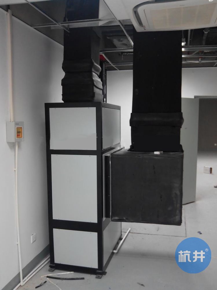 立式管道工业除湿机 侧回风 顶送风