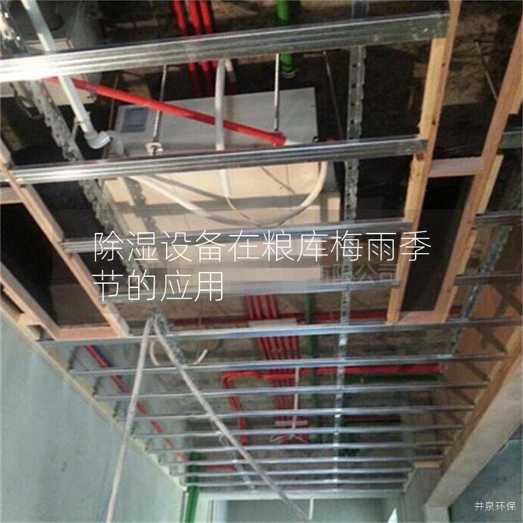 除湿设备在粮库梅雨季节的应用