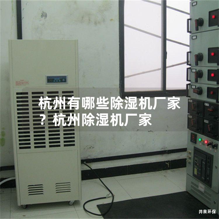 杭州有哪些除湿机厂家？杭州除湿机厂家