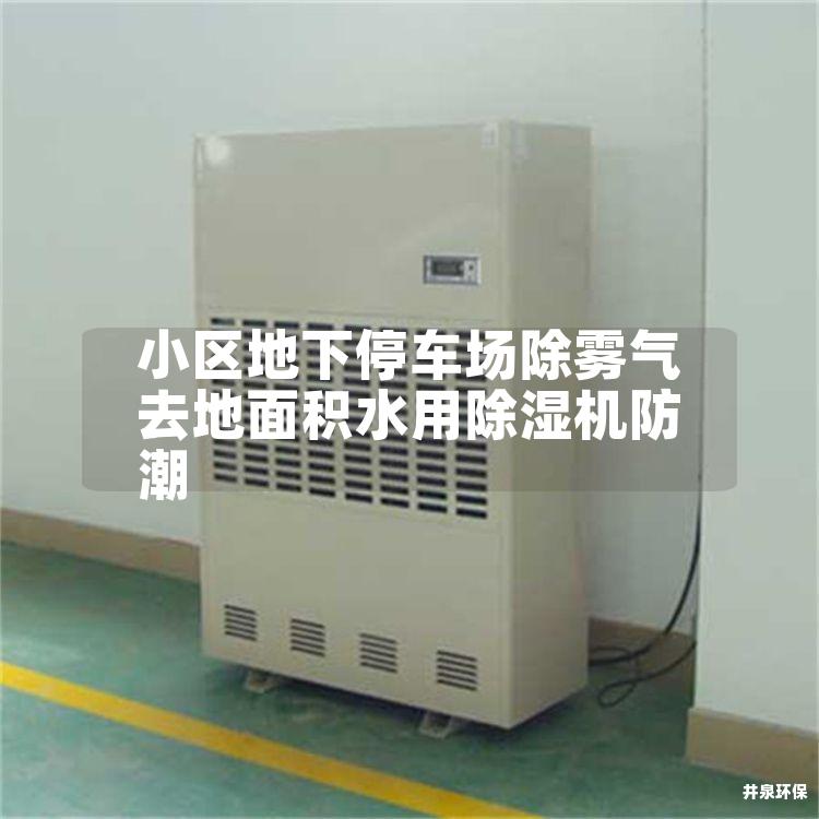 小区地下停车场除雾气去地面积水用除湿机防潮