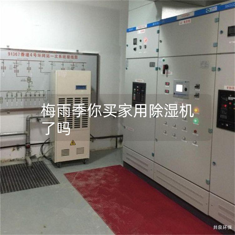 梅雨季你买家用除湿机了吗