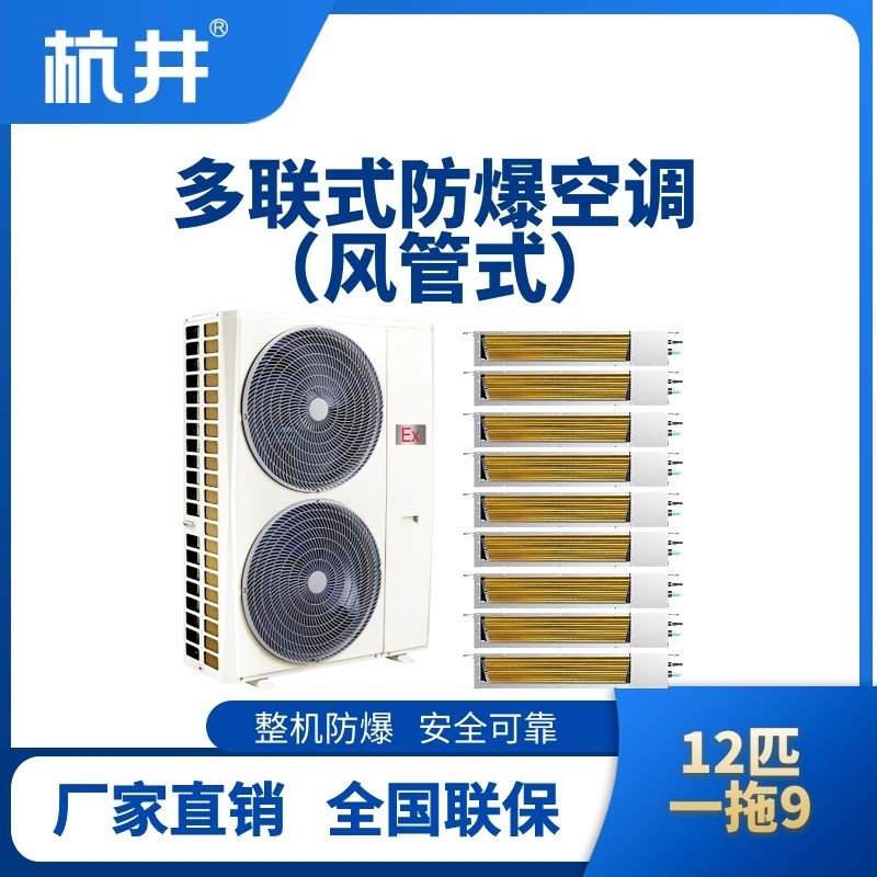 BHKT-28-Ex(33D)  防爆多联式空调风管式一拖九