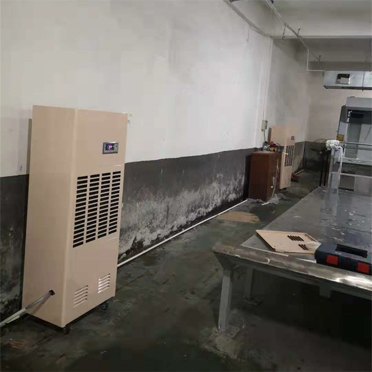 电子厂仓库用工业吸湿机，地面高效除湿设备