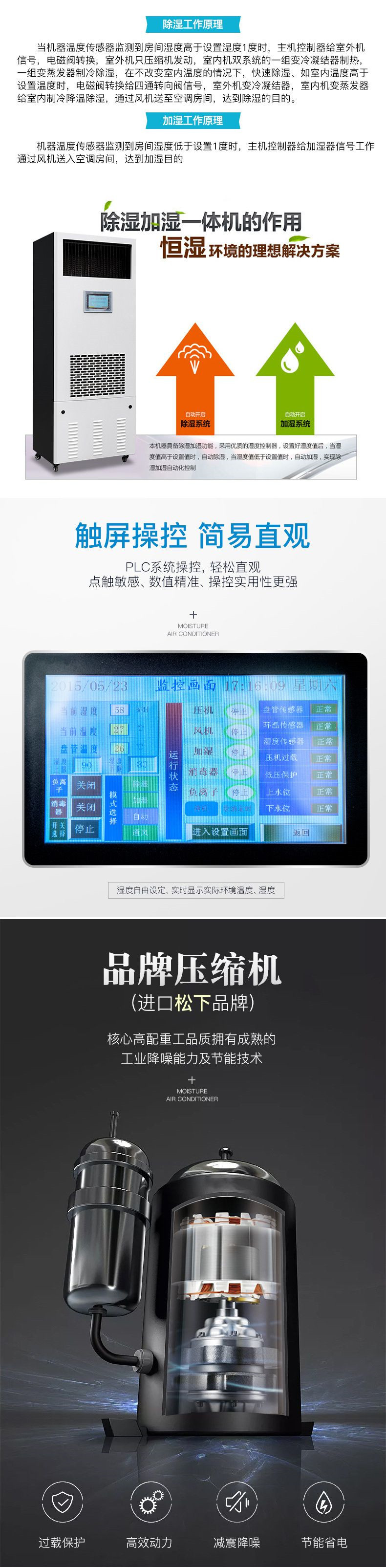 HJHS-120H加湿除湿净化消毒**体机