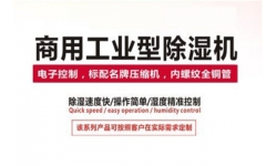 小功率车间抽湿机